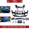 Kit de cuerpo de estilo Range Rover Sport SVR 2018